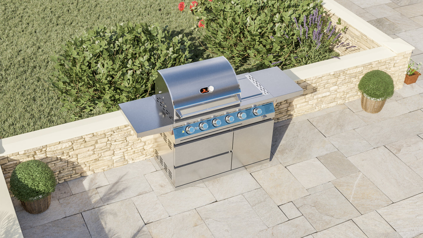 Whistler Grills - Cirencester 4 Burner Gas BBQ
