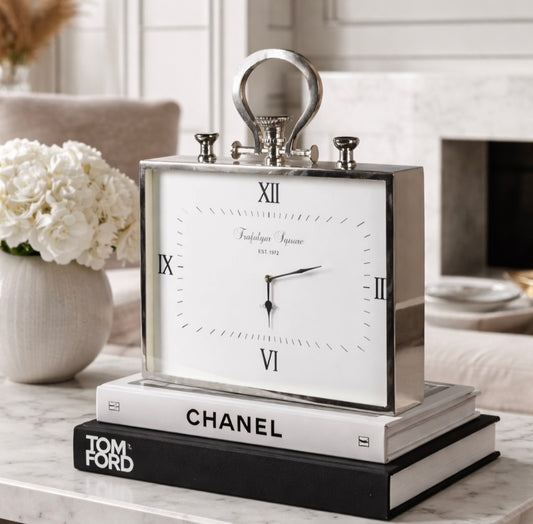Chimes - Trinity Stainless Steel Mantel Clock