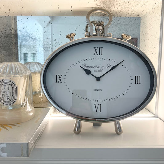 Chimes - Bracken Nickle Mantel Clock