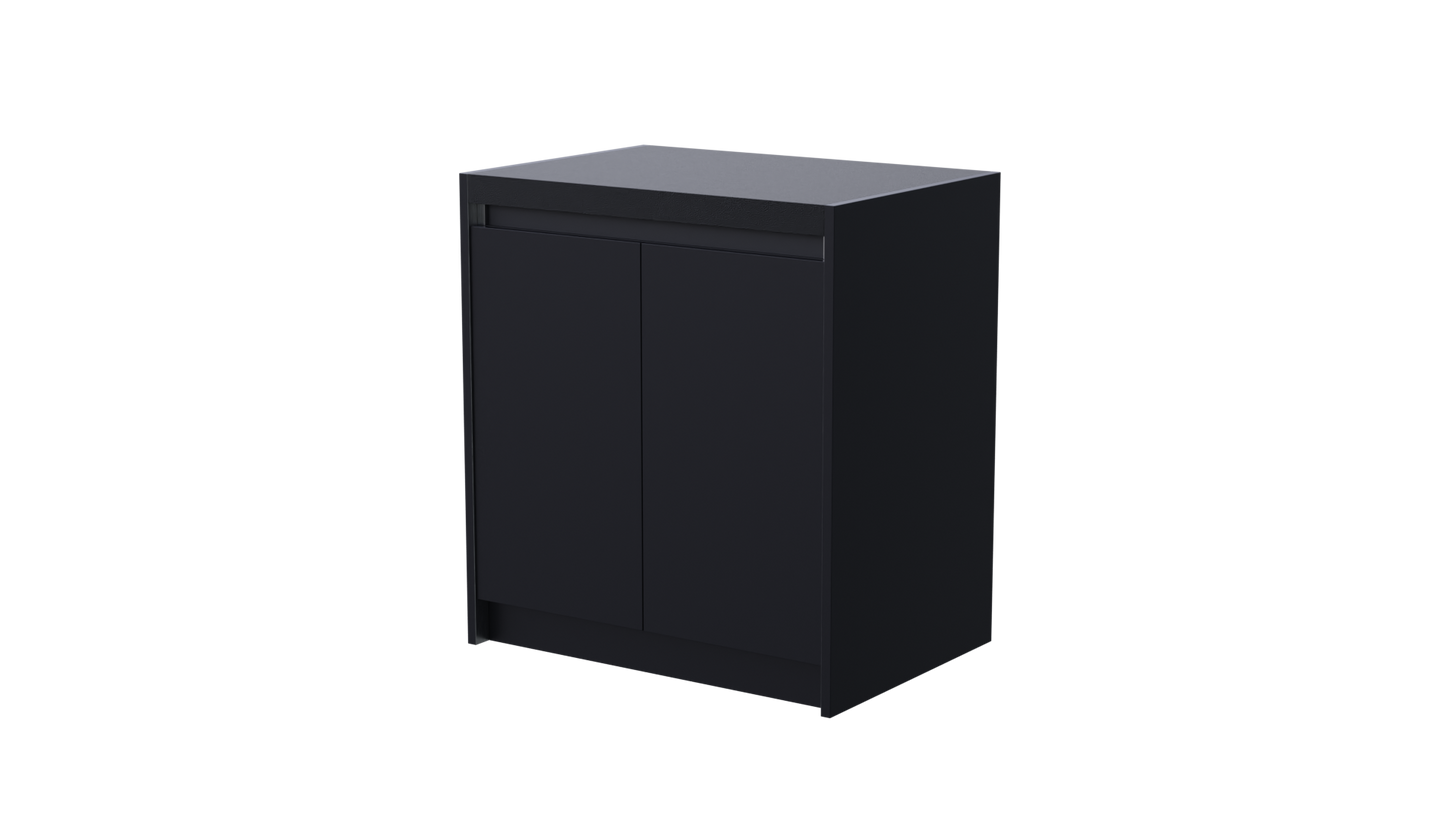 Whistler Grills - Fairford Double Door Cabinet - Black