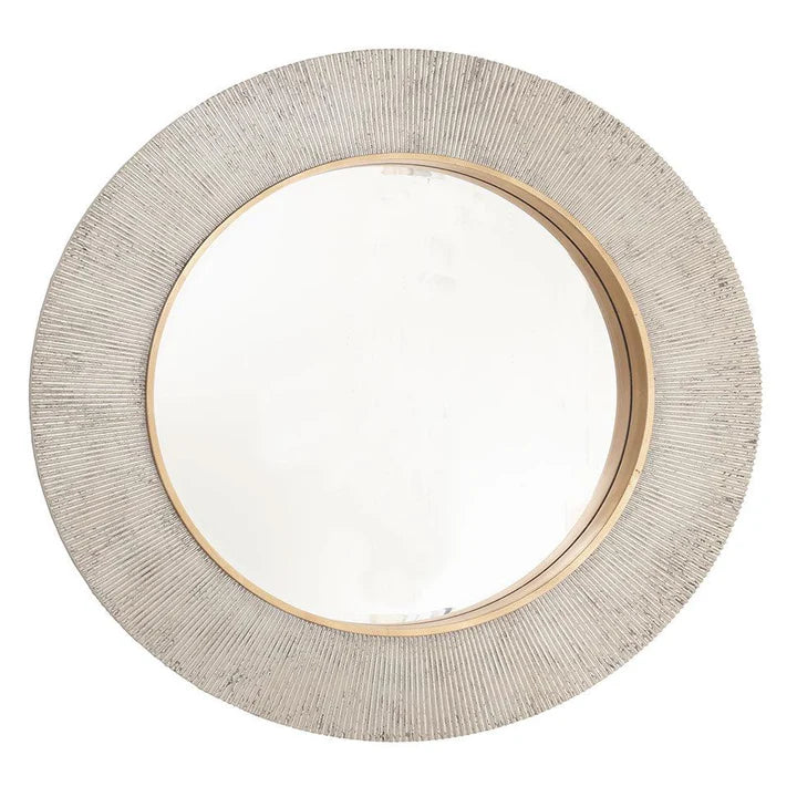 Ellen Silver Finish Wall Mirror