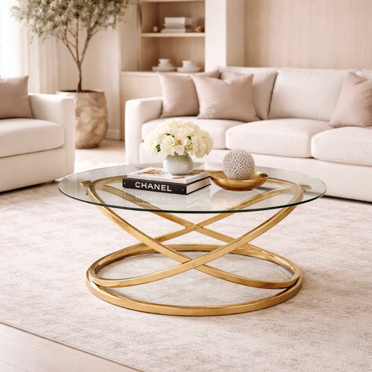 Reina Gold Coffee Table