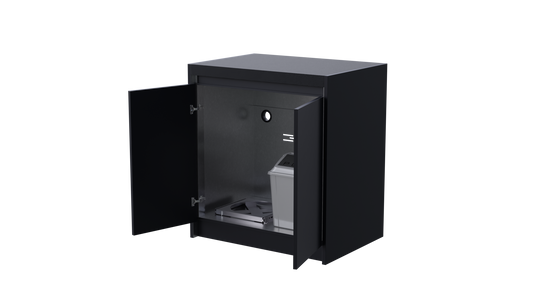 Whistler Grills - Fairford Gas Bottle Cabinet - Black