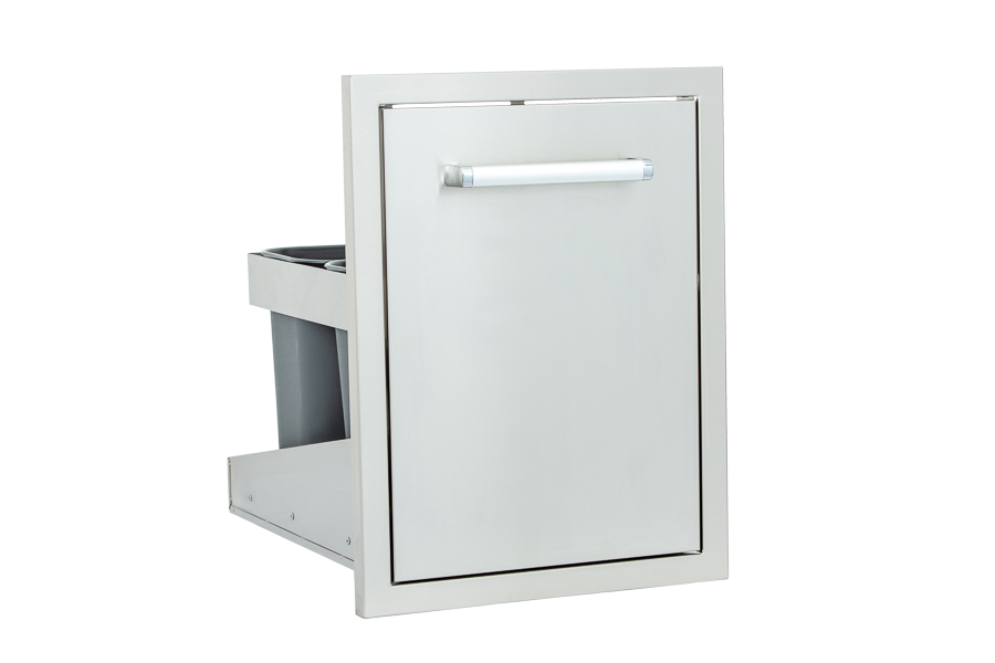 Whistler Grills - Burford Built-in Bin Unit - Black