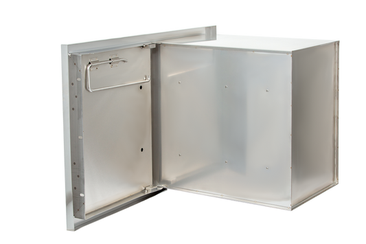 Whistler Grills - Built-In Double Door Unit - Black