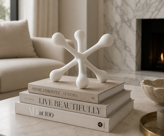 Prato Ivory Finish Jack Sculpture