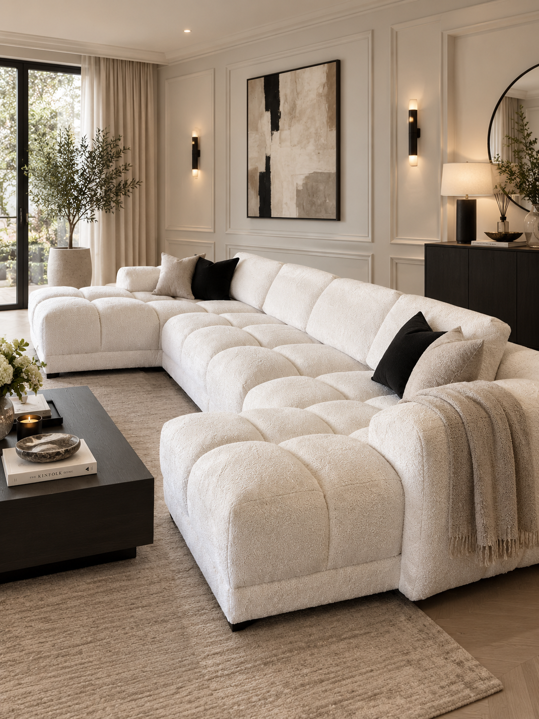 Kai Sofa Cream U Shape Corner