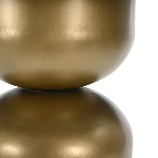 Calia Black & Brown Round Dining Table