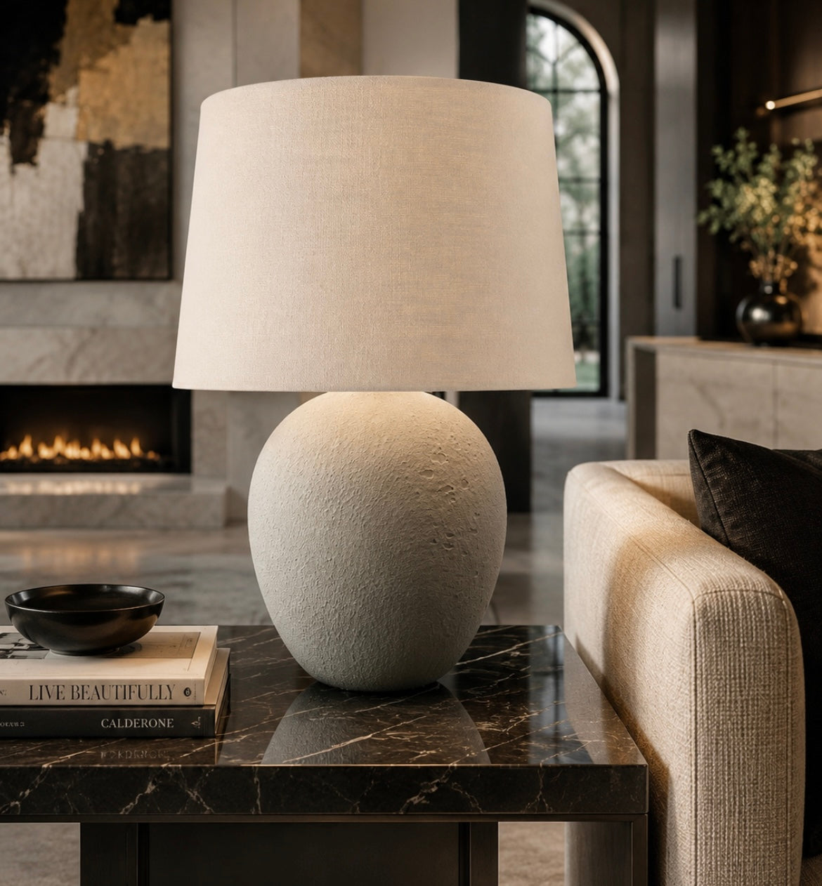 ASHFORD STONE LAMP