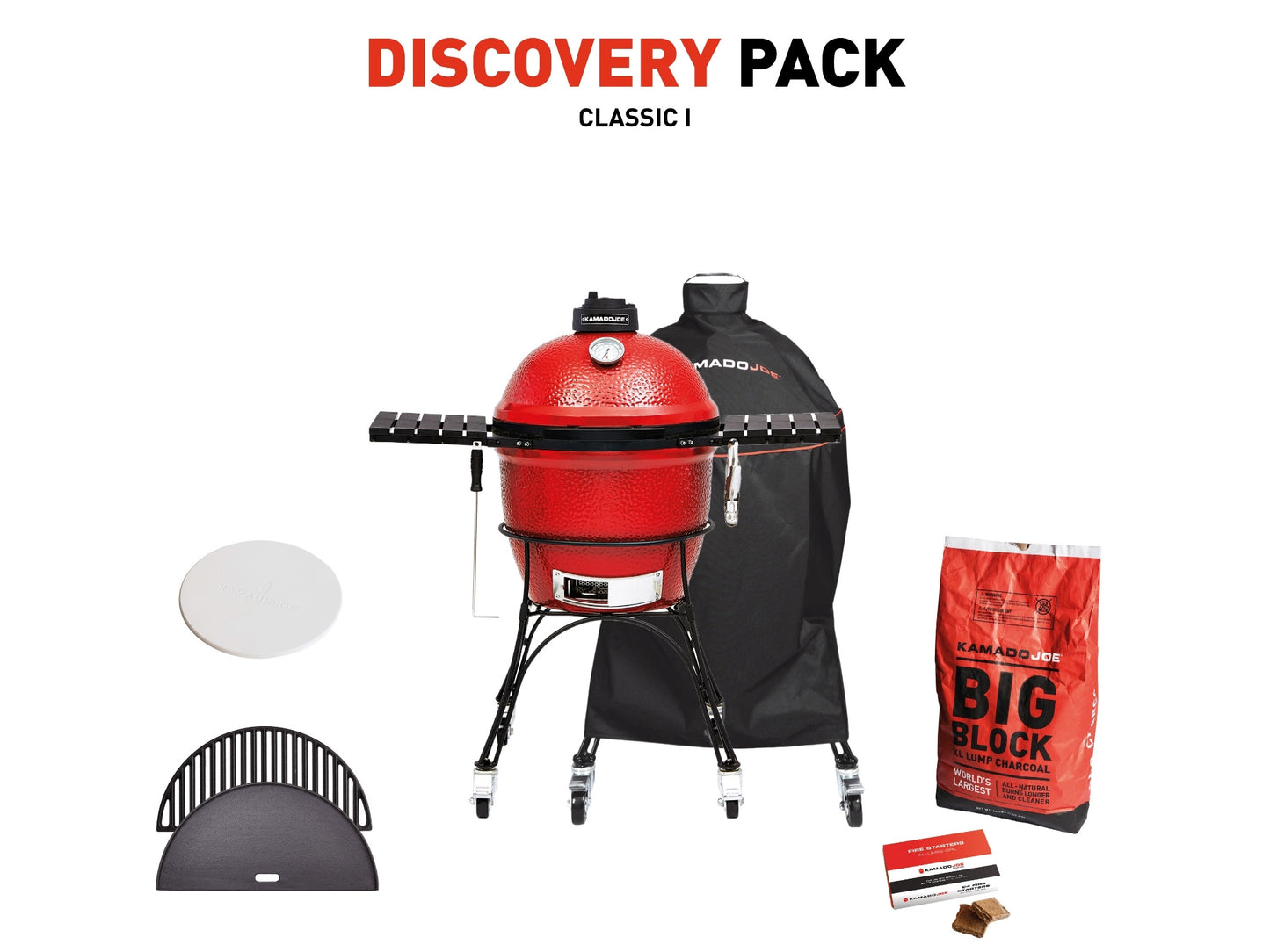 Kamado Joe Classic I – Discovery Pack