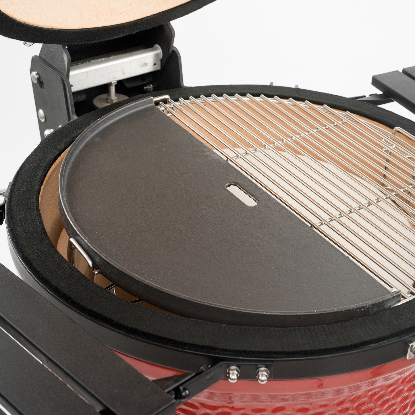 Half Moon Cast Iron Reversible Griddle - Classic Joe