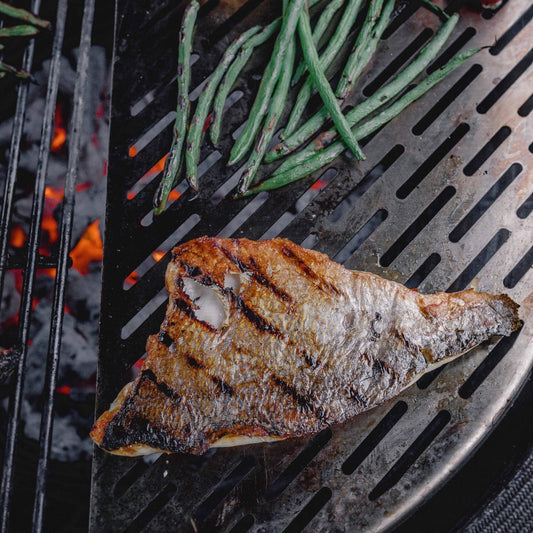 Half Moon Fish and Vegetable Cooking Grate - Classic Joe