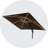 LED Cantilever Parasols