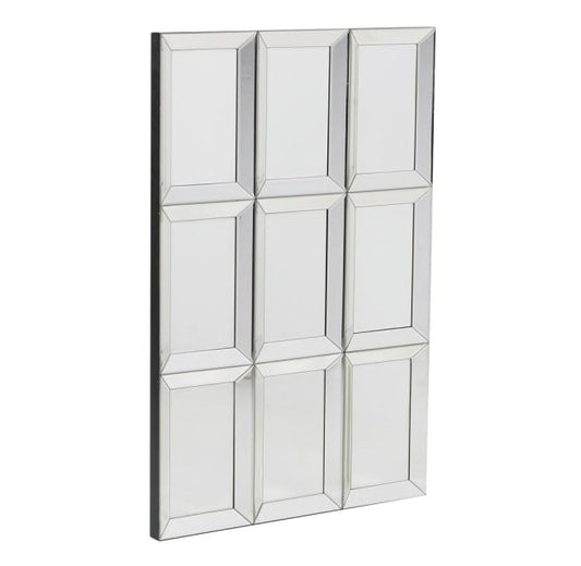 Chimes - 9 Window Pane Wall Mirror