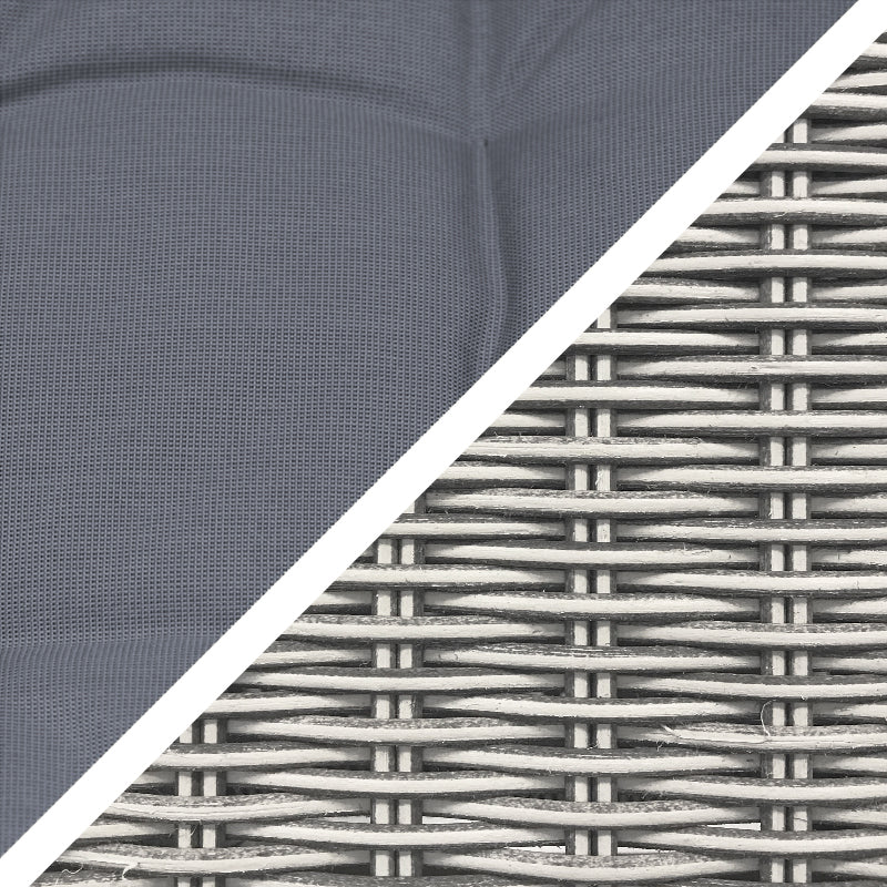 Nova - Heritage White Wash Thalia 6 Seat Dining Set - 1.5m x 1m Rectangular Table (1 IN STOCK)