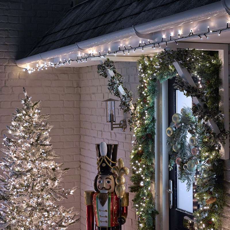 String Lights with 800 LEDs - Cool White