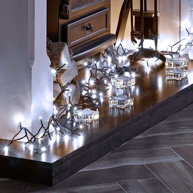 String Lights with 800 LEDs - Cool White