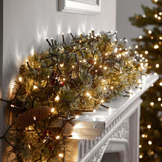 String Lights with 1200 LEDs  Warm White
