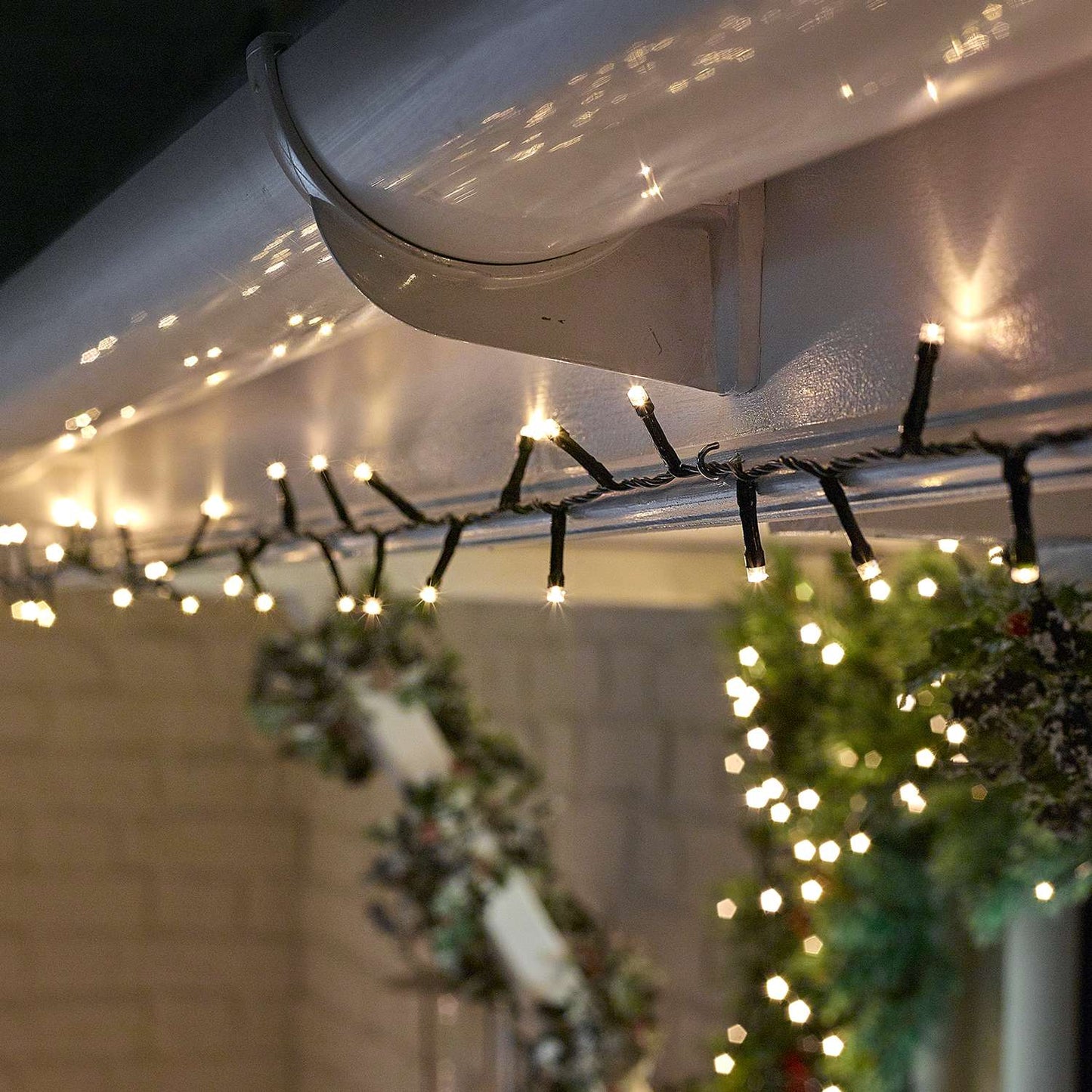 String Lights with 1200 LEDs  Warm White