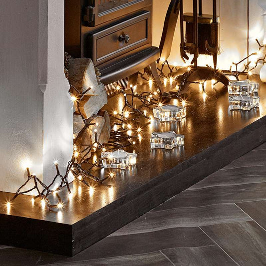 String Lights with 1200 LEDs  Warm White