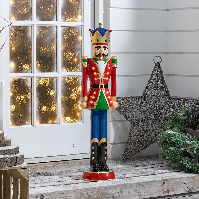 Norbert The 2ft Christmas Nutcracker- RED