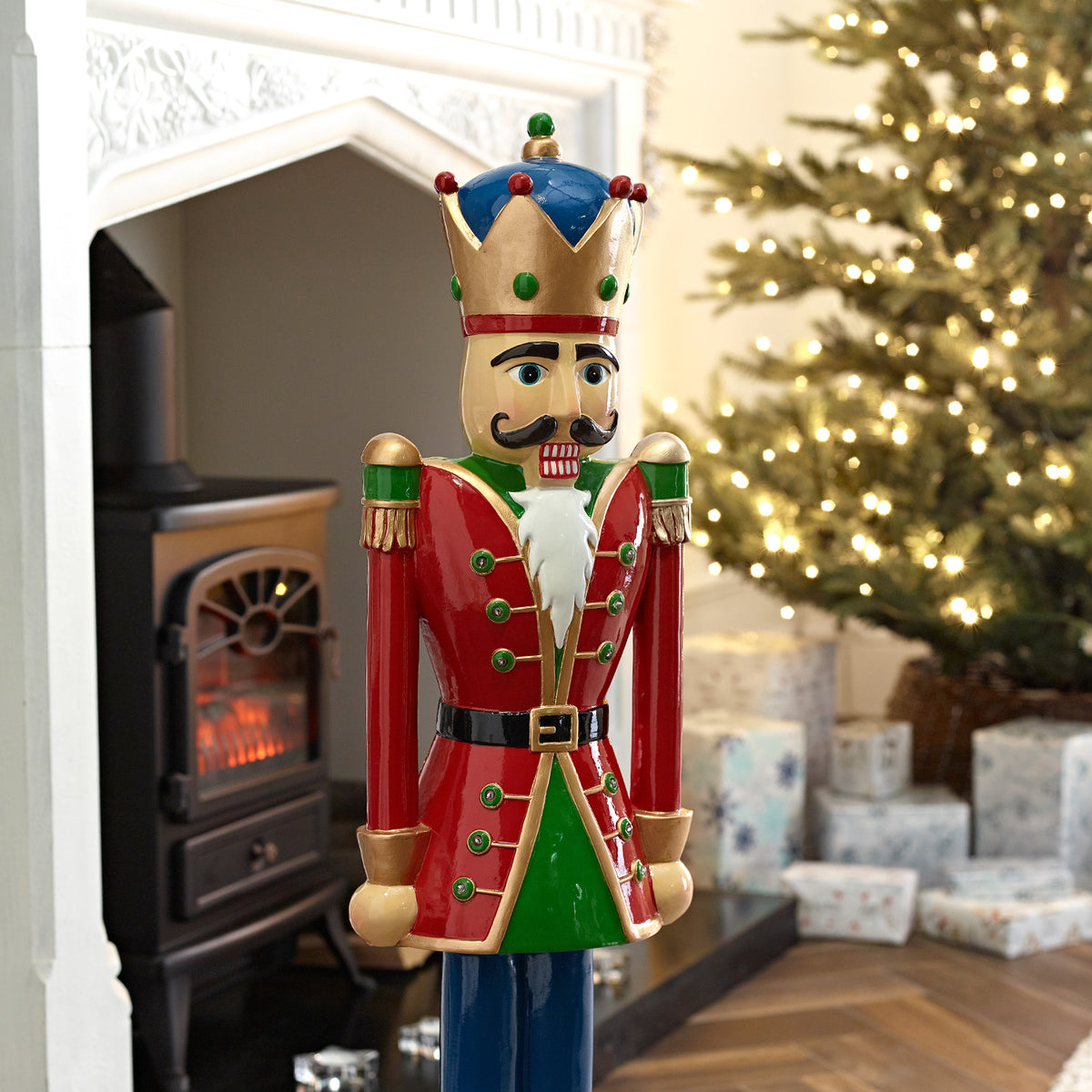 Norbert The 2ft Christmas Nutcracker- RED