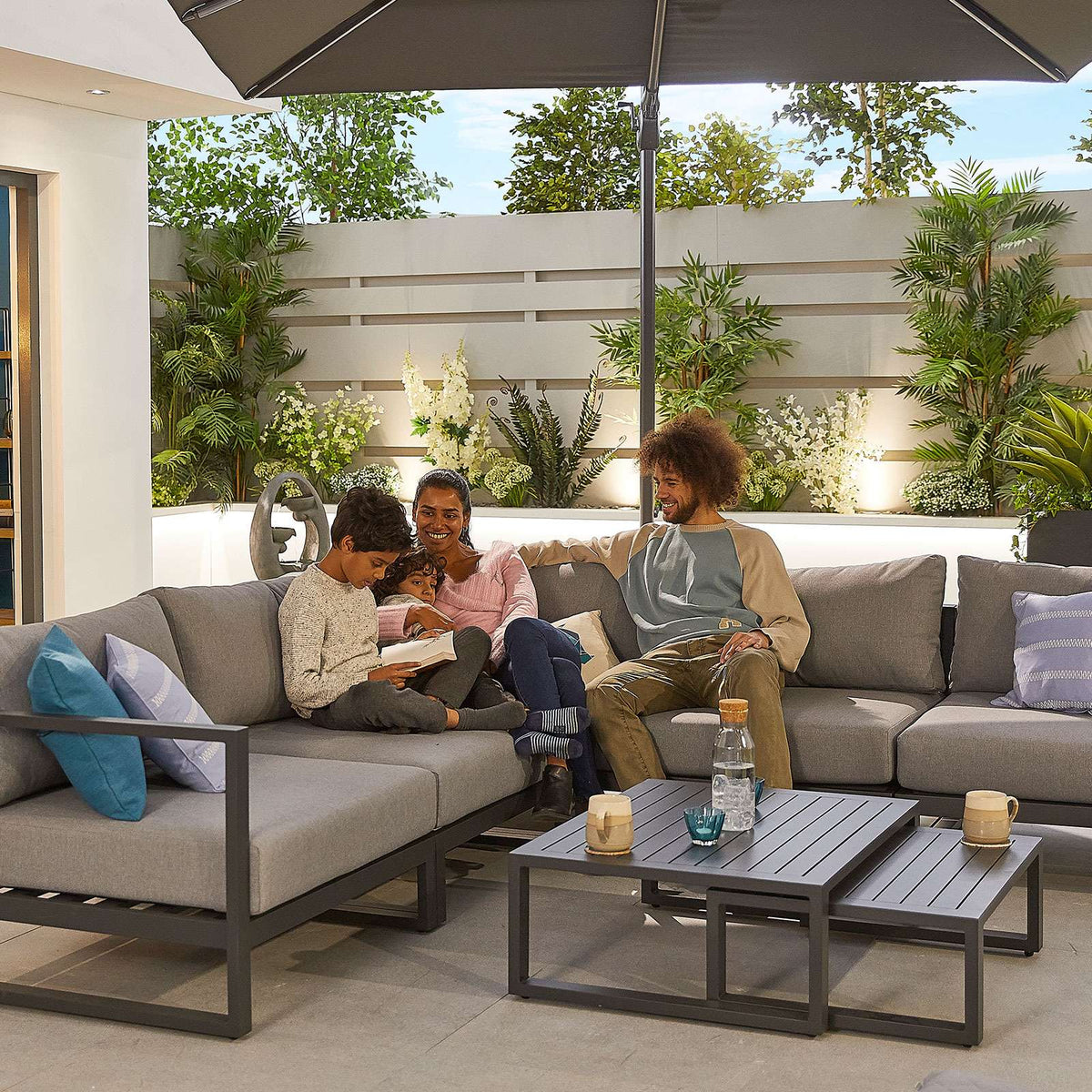 Test Product - Chimes - Nova - Heritage White Wash Chelsea Corner Sofa Set 1C (S) - LOW STOCK