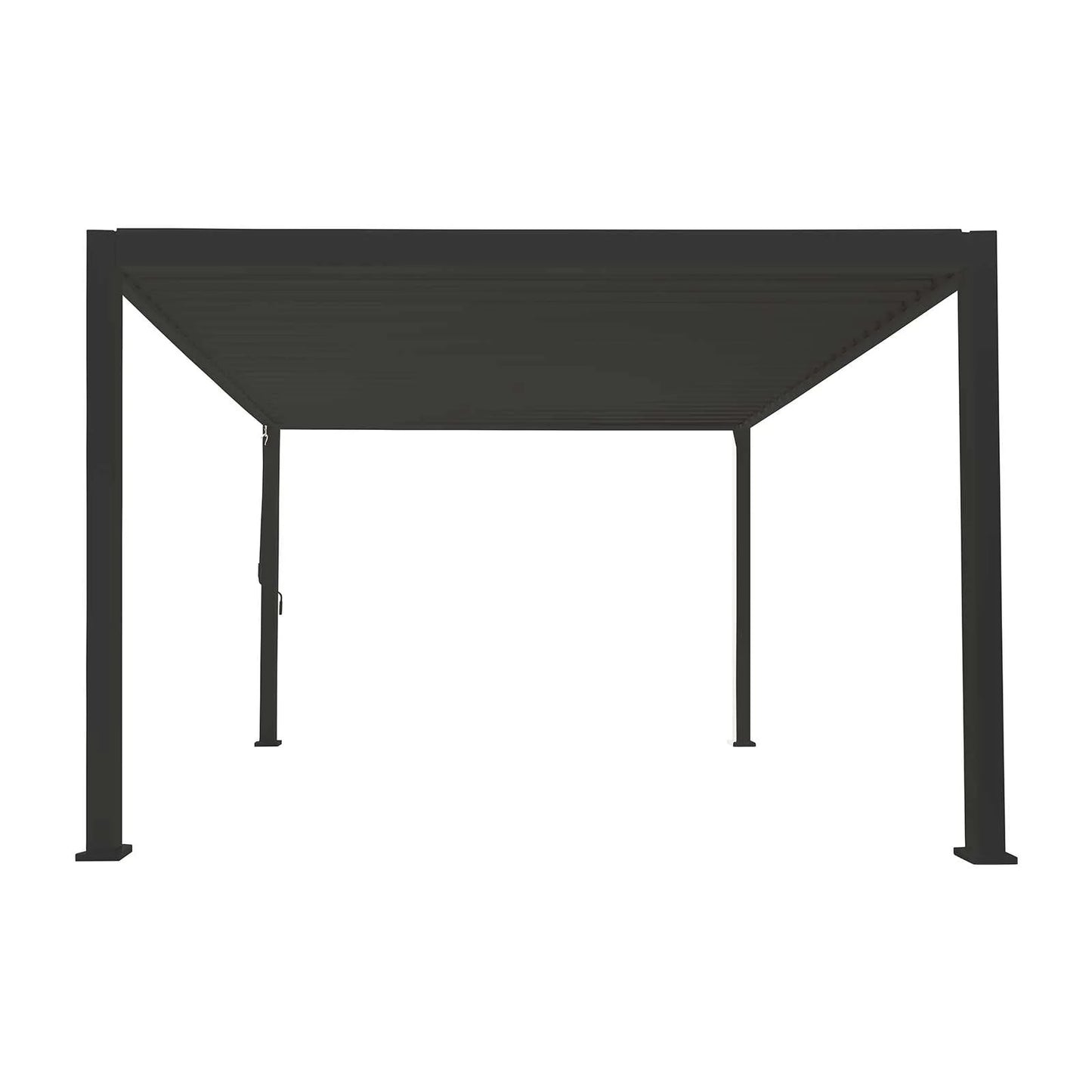 Nova - Titan 3m x 2.4m Aluminium Pergola - Grey