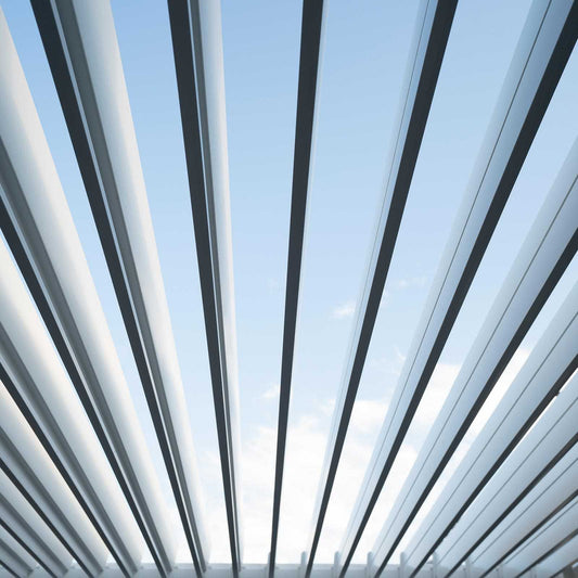 Nova - Titan 4m x 3m Rectangular Aluminium Pergola in Grey