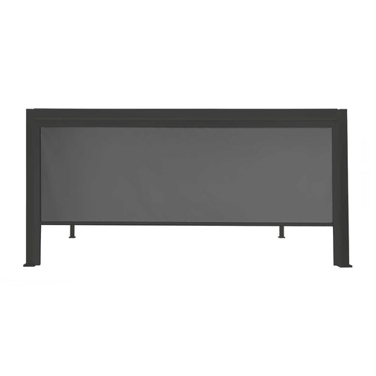 Nova - Pull Down Screen for Titan 3.6m Pergolas in Grey