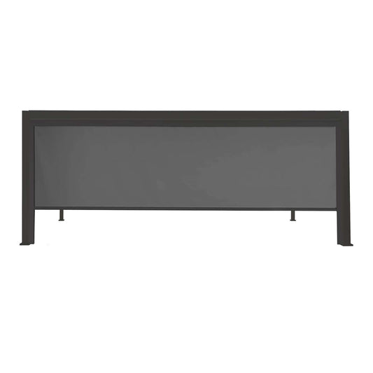 Nova - Pull Down Screen for Titan 4m Pergolas in Grey - LOW STOCK