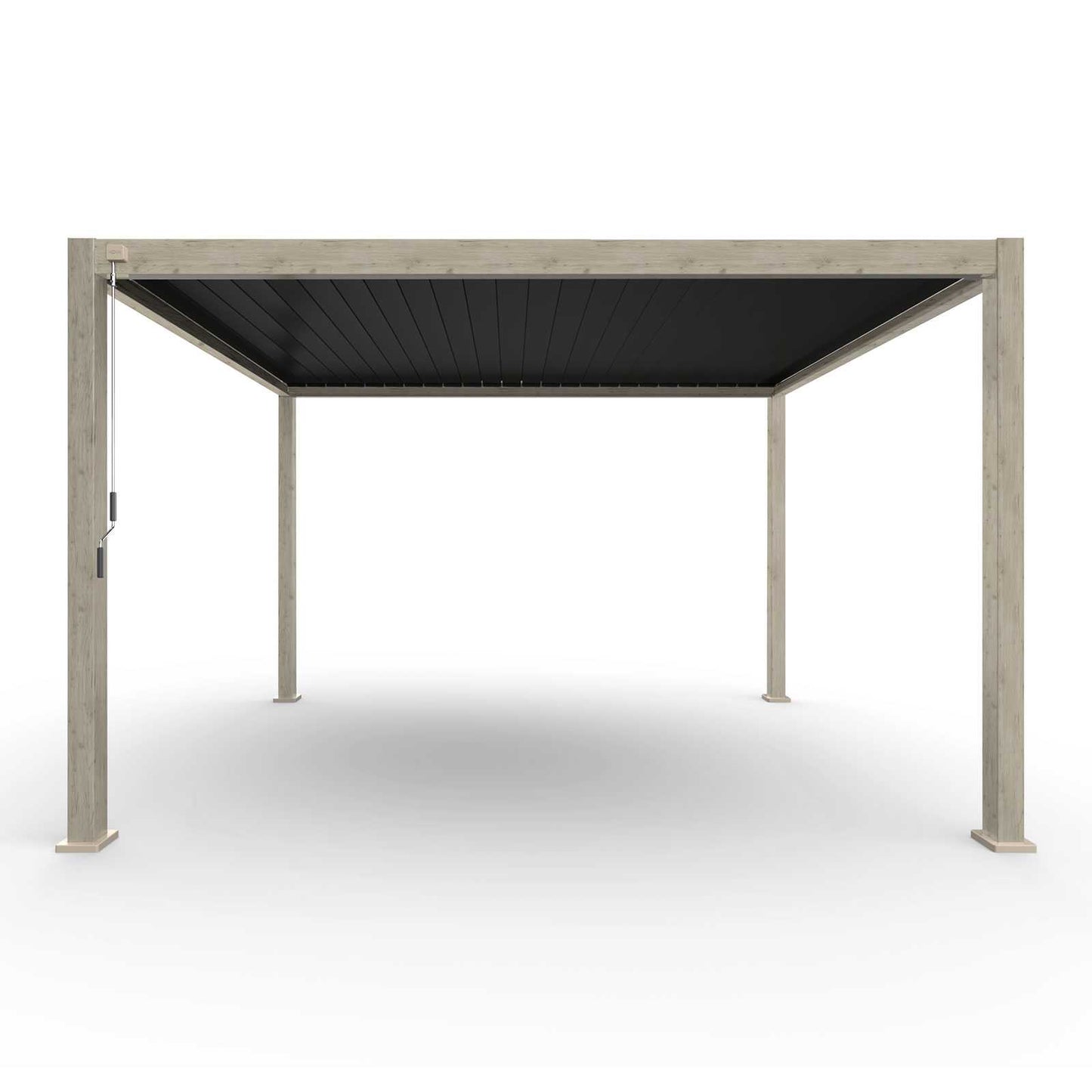 Nova - Titan 4m x 3m Aluminium Pergola - Wood Look