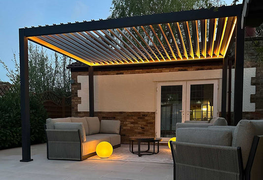 Subcategory – Titan Motorised LED Pergolas