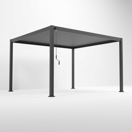 Nova - Titan 4m x 3.6m Aluminium Pergola - Grey - 2 IN STOCK