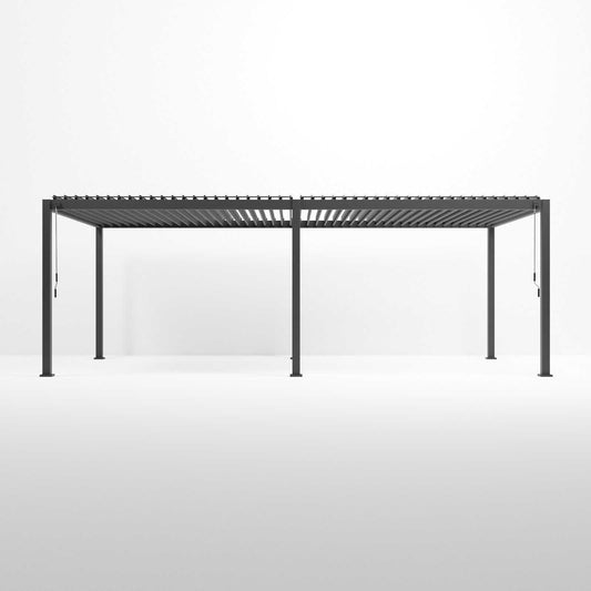 Nova - Titan 7.2m x 3.6m Aluminium Pergola - Grey