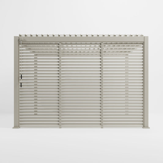 Nova - Titan 1.2m Aluminium Side Wall for 3.6m Side - Pebble