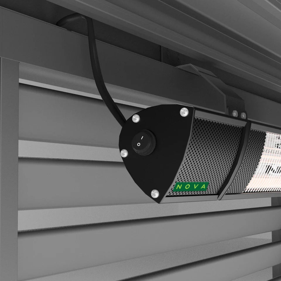 Nova - Pergola Mounted Electric Patio Heater (Free with Titan Pergola Purchase)