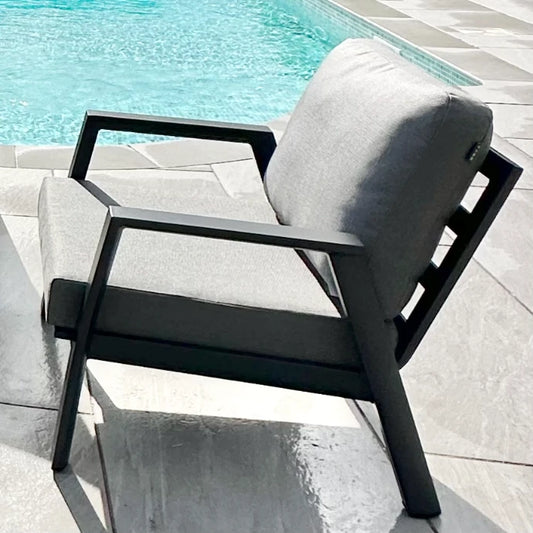 Nova - Phoenix Corner Sofa Set with Rectangular Extending Rising Table, Armchair & Bench - Grey