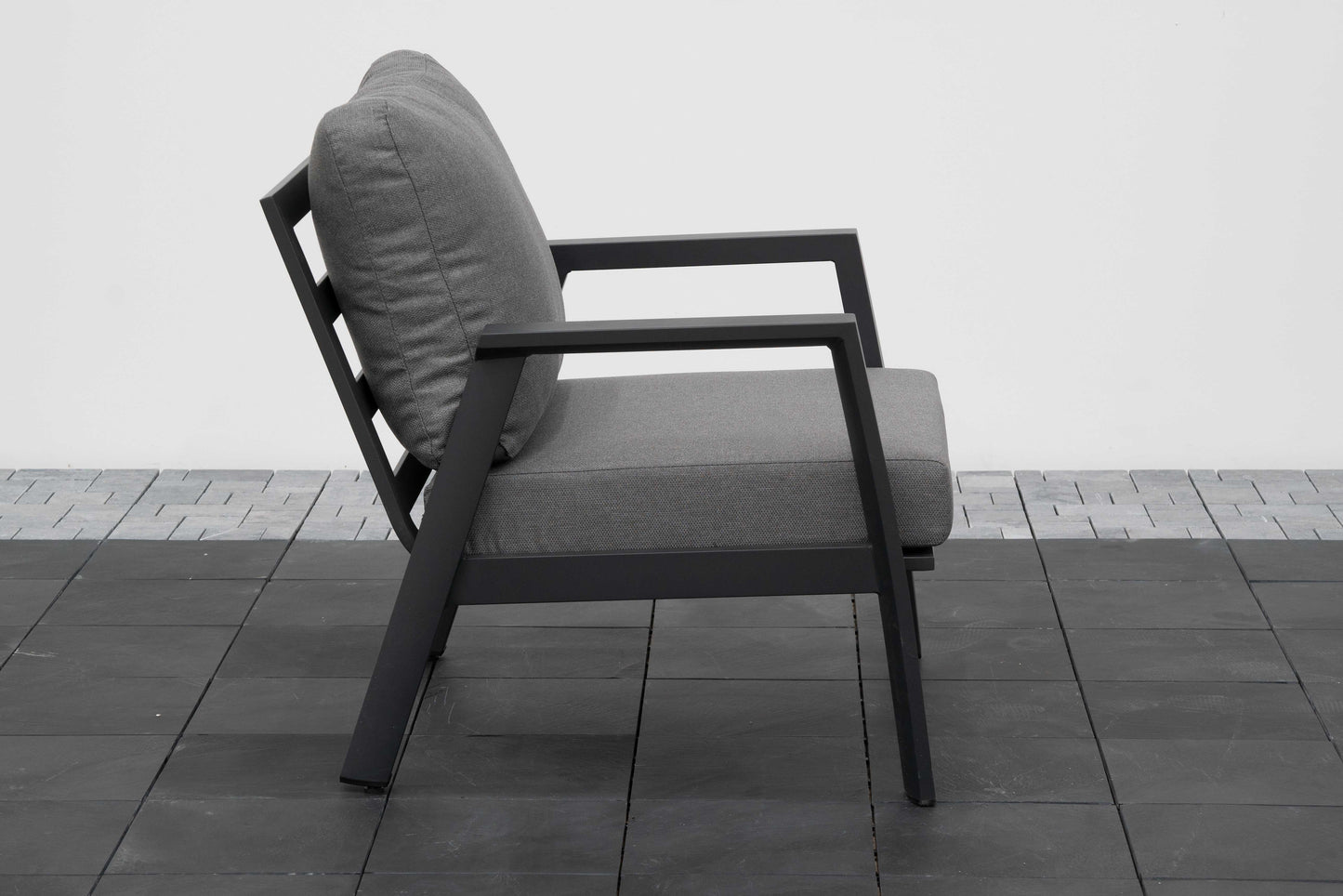 Nova - Phoenix Lounge Armchair - Grey