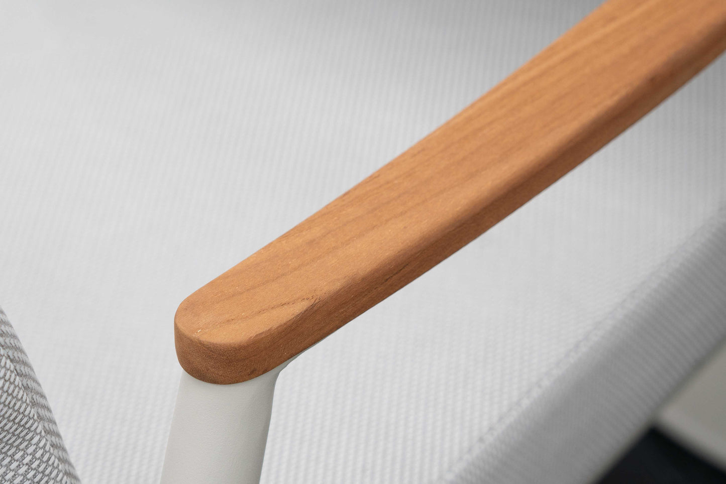 Nova - Hayden 6 Seat Round Reclining Dining Set - Pebble