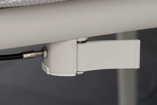 Nova - Hayden 6 Seat Round Reclining Dining Set - Pebble