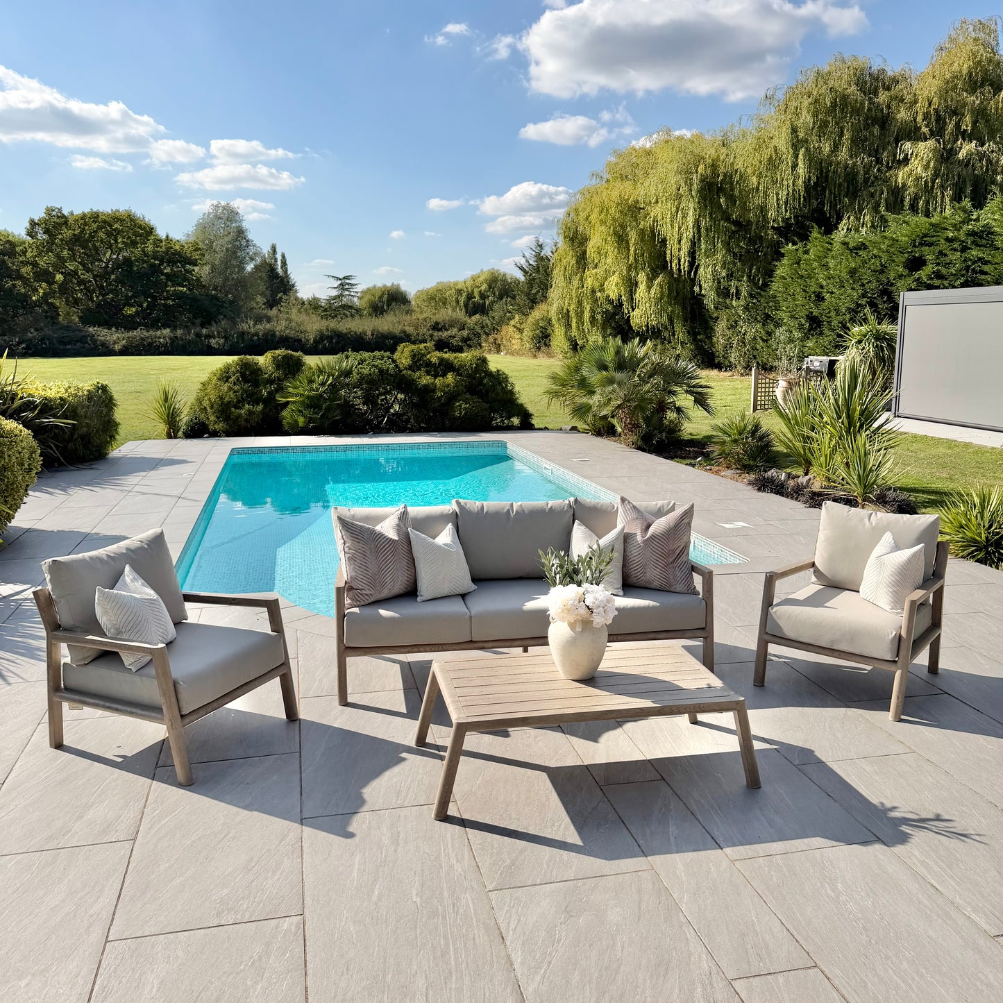 Nova - Eleanor 3 Seater Sofa Set with Rectangular Coffee Table - LOW STOCK