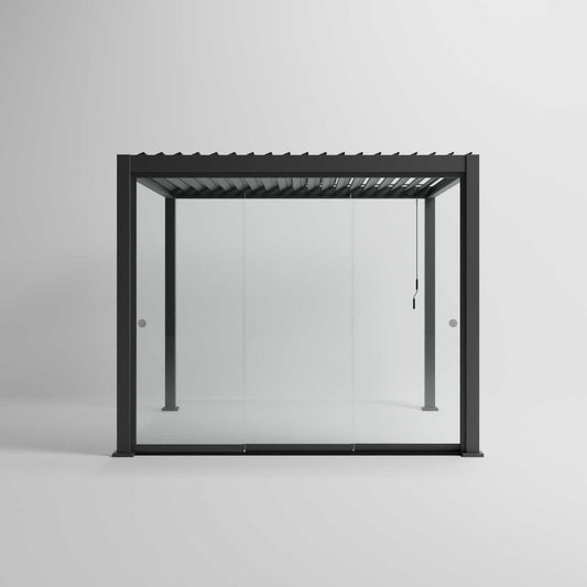 Nova - Titan 3m Glass Sliding Doors - Grey