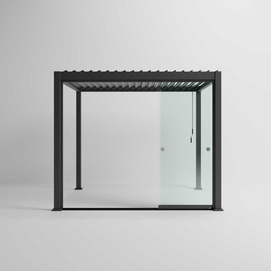 Nova - Titan 3m Glass Sliding Doors - Grey