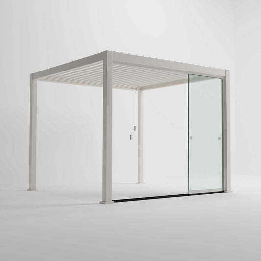 Nova - Titan 3m Glass Sliding Doors - Pebble