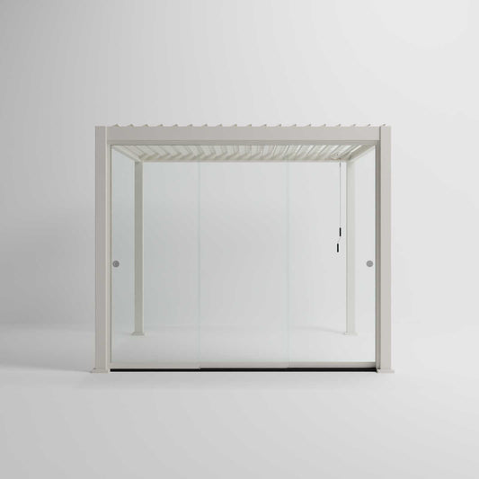 Nova - Titan 3m Glass Sliding Doors - Pebble