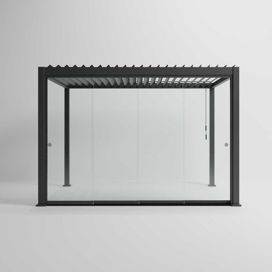 Nova - Titan 3.6m Glass Sliding Doors - Grey