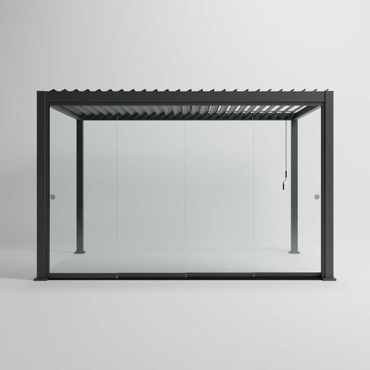 Nova - Titan 4m Glass Sliding Doors - Grey