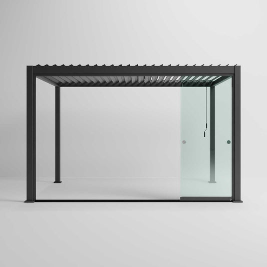 Nova - Titan 4m Glass Sliding Doors - Grey