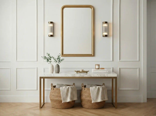 Narla Dark Brass Finish Wall Lamp